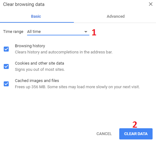 Clear Browser Cache In Mac OSX2