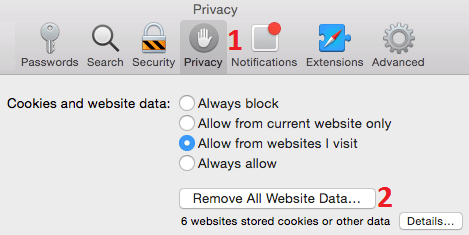 Clear Browser Cache In Mac OSX5