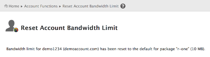 reset bandwidth3