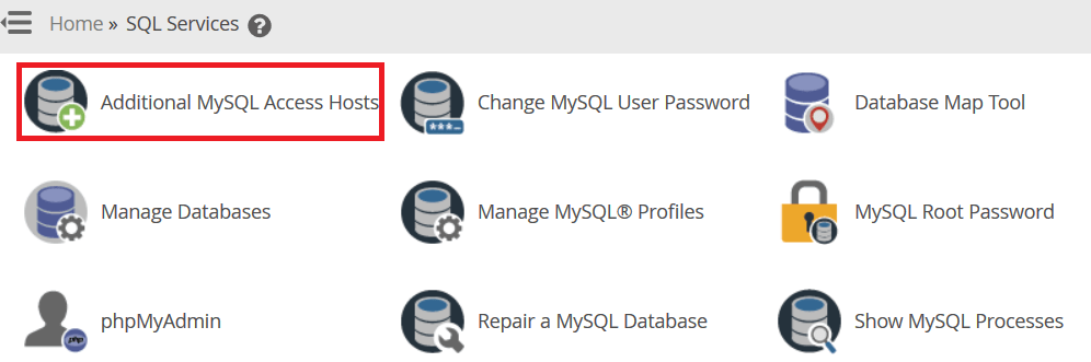 Remote MySQL2