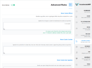 Advanced Rules AccelerateWP